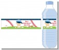 Future Baseball Player - Personalized Baby Shower Water Bottle Labels thumbnail