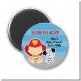 Future Firefighter - Personalized Baby Shower Magnet Favors