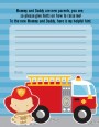Future Firefighter - Baby Shower Notes of Advice thumbnail