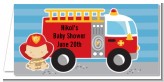 Future Firefighter - Personalized Baby Shower Place Cards