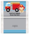 Future Firefighter - Personalized Popcorn Wrapper Baby Shower Favors thumbnail