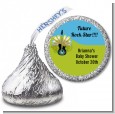 Future Rock Star Boy - Hershey Kiss Baby Shower Sticker Labels thumbnail