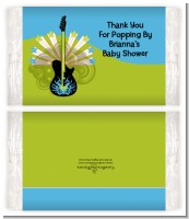 Future Rock Star Boy - Personalized Popcorn Wrapper Baby Shower Favors