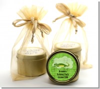 Gator - Baby Shower Gold Tin Candle Favors