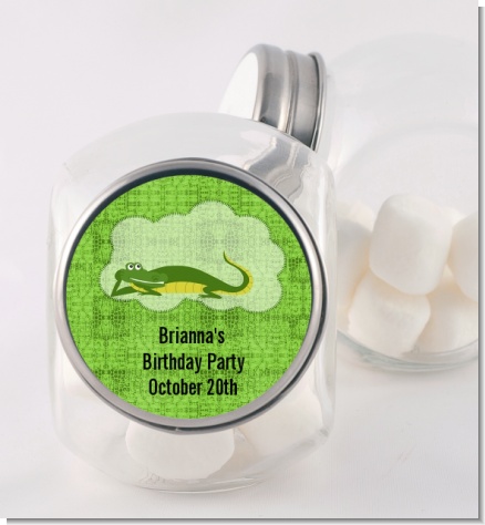Gator - Personalized Birthday Party Candy Jar