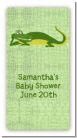 Gator - Custom Rectangle Baby Shower Sticker/Labels