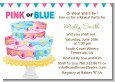 Gender Reveal Cake - Baby Shower Invitations thumbnail