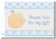 Gender Reveal - Boy - Baby Shower Thank You Cards thumbnail
