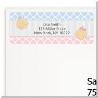 Gender Reveal - Baby Shower Return Address Labels