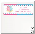 Gender Reveal Cake - Baby Shower Return Address Labels thumbnail