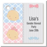 Gender Reveal - Personalized Baby Shower Card Stock Favor Tags