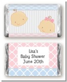 Gender Reveal - Personalized Baby Shower Mini Candy Bar Wrappers