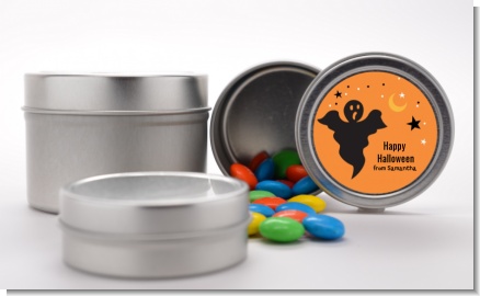 Ghost - Custom Halloween Favor Tins