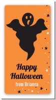 Ghost - Custom Rectangle Halloween Sticker/Labels