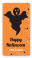 Ghost - Custom Rectangle Halloween Sticker/Labels thumbnail