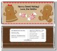 Gingerbread - Personalized Christmas Candy Bar Wrappers thumbnail