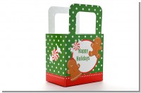 Gingerbread Party - Personalized Christmas Favor Boxes