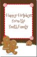 Gingerbread House - Personalized Christmas Wall Art thumbnail