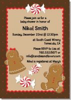 Gingerbread - Christmas Invitations