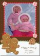 Gingerbread House - Personalized Photo Christmas Cards thumbnail