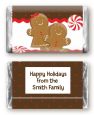 Gingerbread - Personalized Christmas Mini Candy Bar Wrappers thumbnail