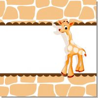 Giraffe Baby Shower Theme