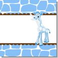 Giraffe Blue Baby Shower Theme thumbnail