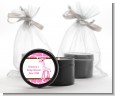 Giraffe Pink - Baby Shower Black Candle Tin Favors thumbnail