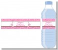 Giraffe Pink - Personalized Baby Shower Water Bottle Labels thumbnail