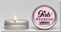 Girls Weekend - Bridal Shower Candle Favors