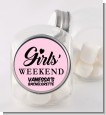 Girls Weekend - Personalized Bridal Shower Candy Jar thumbnail