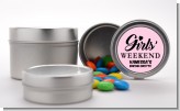 Girls Weekend - Custom Bridal Shower Favor Tins