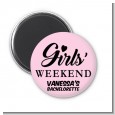 Girls Weekend - Personalized Bridal Shower Magnet Favors thumbnail