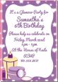 Glamour Girl - Birthday Party Invitations thumbnail