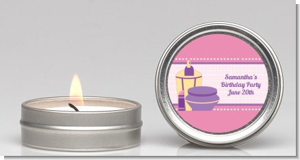 Glamour Girl - Birthday Party Candle Favors