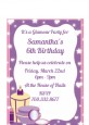 Glamour Girl - Birthday Party Petite Invitations thumbnail