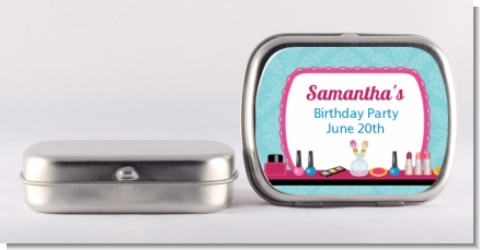 Glamour Girl Makeup Party - Personalized Birthday Party Mint Tins