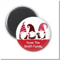 Gnome - Personalized Christmas Magnet Favors