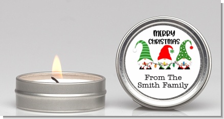 Gnome Trio - Christmas Candle Favors