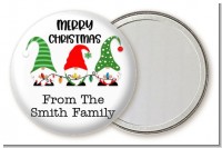 Gnome Trio - Personalized Christmas Pocket Mirror Favors