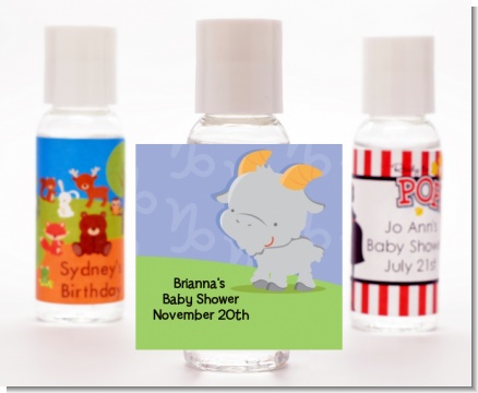 Goat | Capricorn Horoscope - Personalized Baby Shower Hand Sanitizers Favors