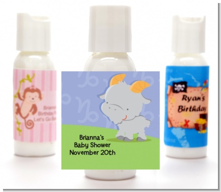 Goat | Capricorn Horoscope - Personalized Baby Shower Lotion Favors