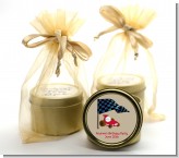 Go Kart - Birthday Party Gold Tin Candle Favors