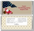 Go Kart - Personalized Birthday Party Candy Bar Wrappers thumbnail