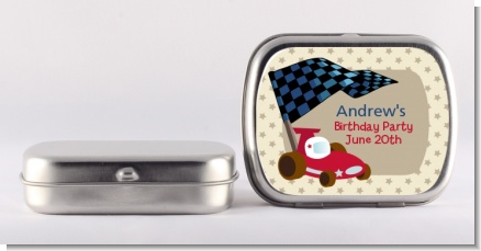 Go Kart - Personalized Birthday Party Mint Tins