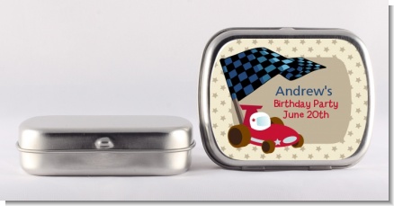 Go Kart - Personalized Birthday Party Mint Tins