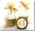 Gold Glitter Pineapple - Birthday Party Gold Tin Candle Favors thumbnail