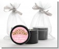 Gold Glitter Pink Tiara - Baby Shower Black Candle Tin Favors thumbnail