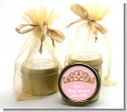 Gold Glitter Pink Tiara - Baby Shower Gold Tin Candle Favors thumbnail