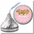 Gold Glitter Tutu - Hershey Kiss Birthday Party Sticker Labels thumbnail